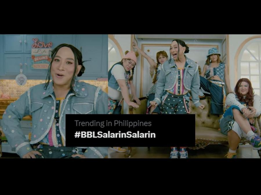 BINI B10 Salarin Salarin parody song