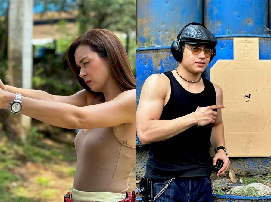 Cast Ng Walang Matigas Na Pulis Sa Matinik Na Misis Sumailalim Na Sa Gun Training Gma