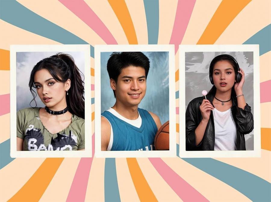 Kapuso celebrities, AI  90s Yearbook trend