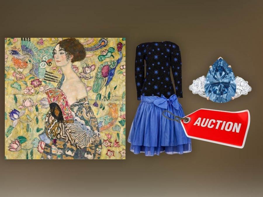 Expensive items sold at auctions