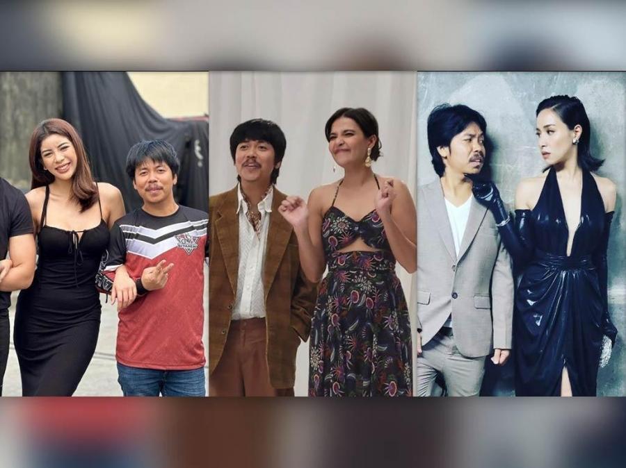 Empoy Marquez and his leading ladies