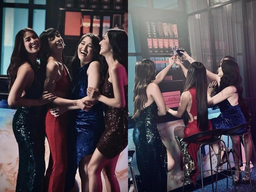 Sanya Lopez with 'Encantadia Chronicles Sanggre co stars