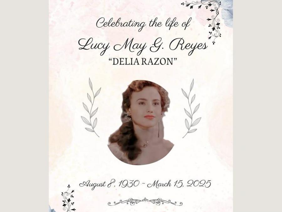 Delia Razon death at 94