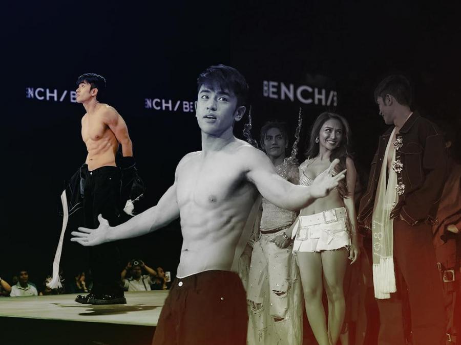 David Licauco at the 'Bench Body of Work'