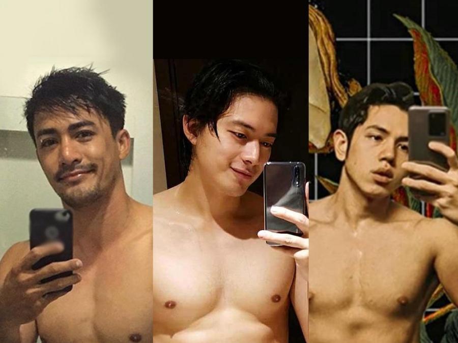 Look Hunks And Their Thirst Trap Towel Photos