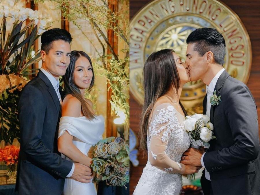 Aubrey Miles and Troy Montero's wedding