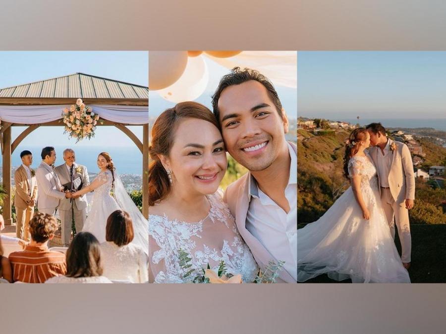 IN PHOTOS Donita Rose and Felson Palad's beautiful wedding in