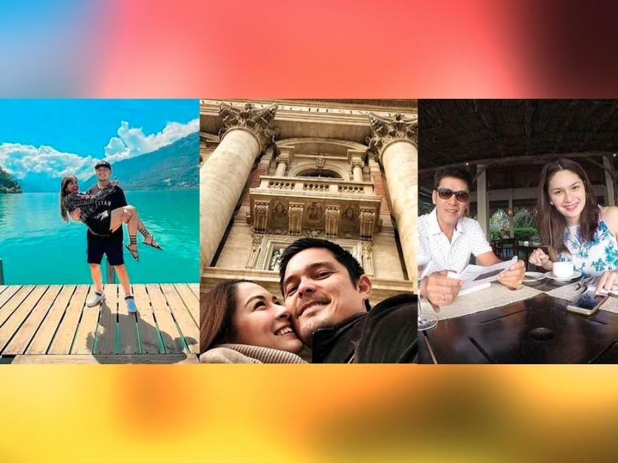 Perry Choi, Kris Bernal, Dingdong Dantes, Marian Rivera, Vic Sotto, and Pauleen Luna