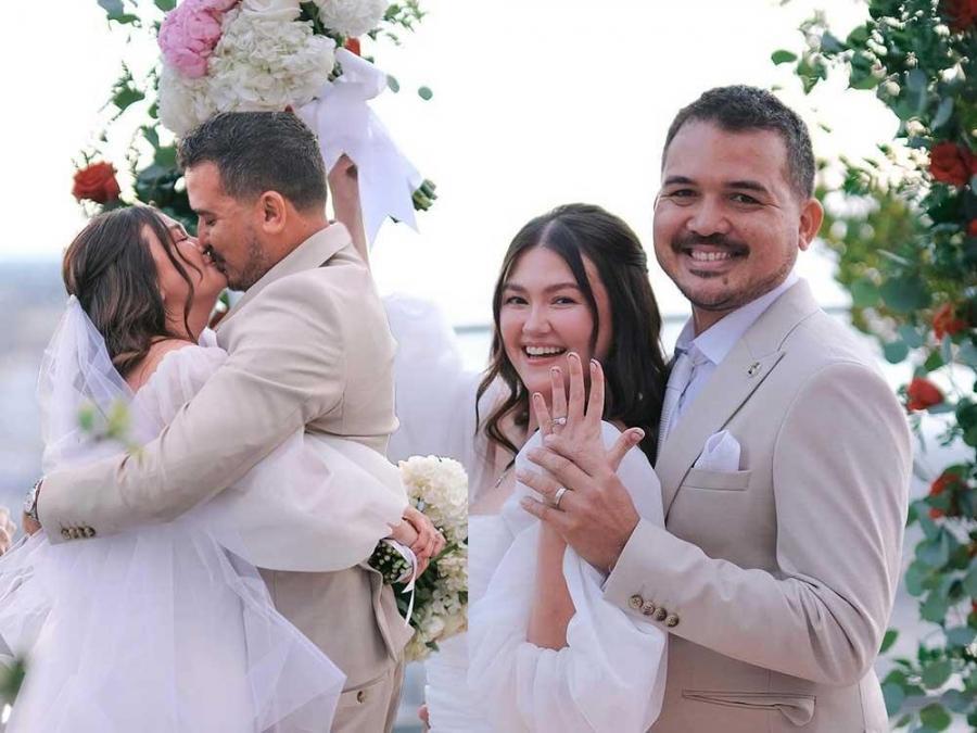 Angelica Panganiban and Gregg Homan