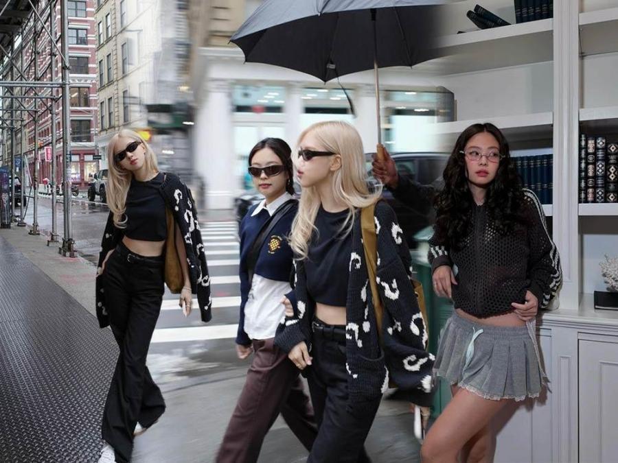 Jennie and Rose of BLACKPINK