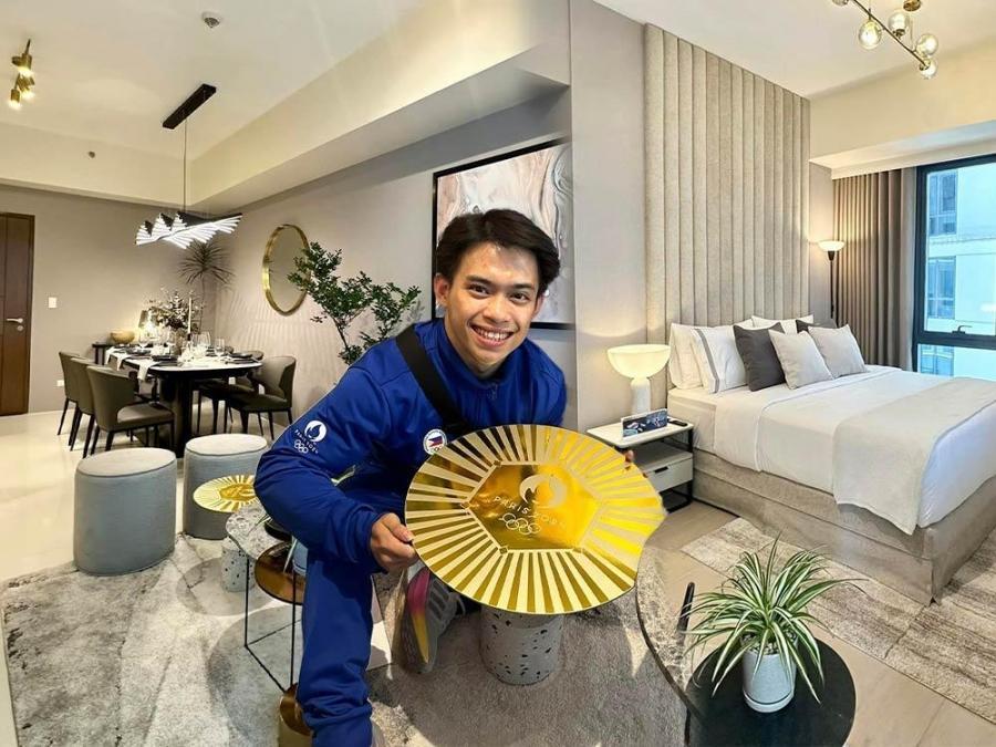 Check out Carlos Yulo's new condominium unit