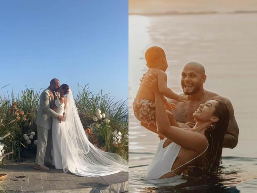 Sandra Lemonon and Sol Mercado wedding