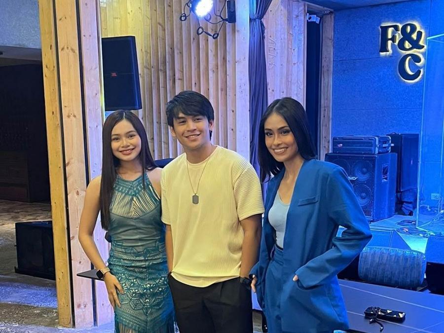 Crystal Paras, Liana Castillo, and Kim de Leon