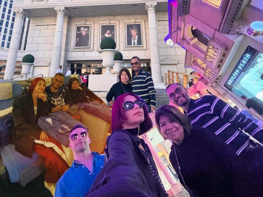 glaiza de castro US trip with parents