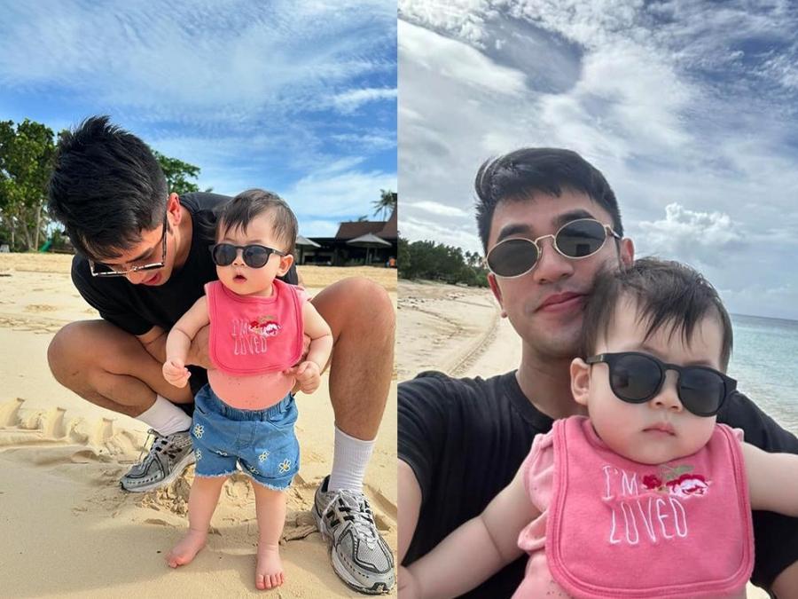 David Licauco and niece