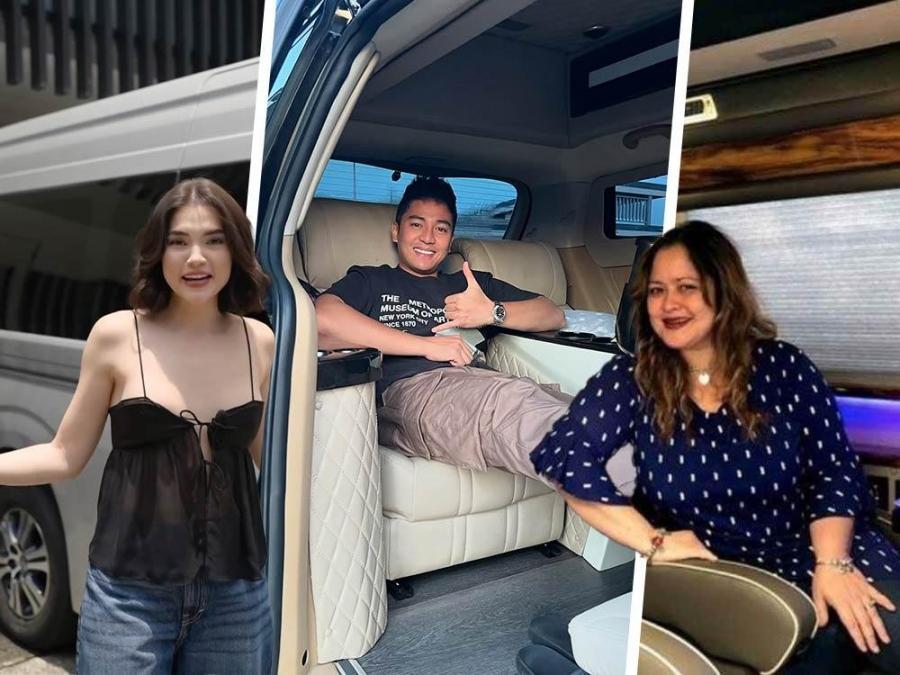 Customized vans of celebrities