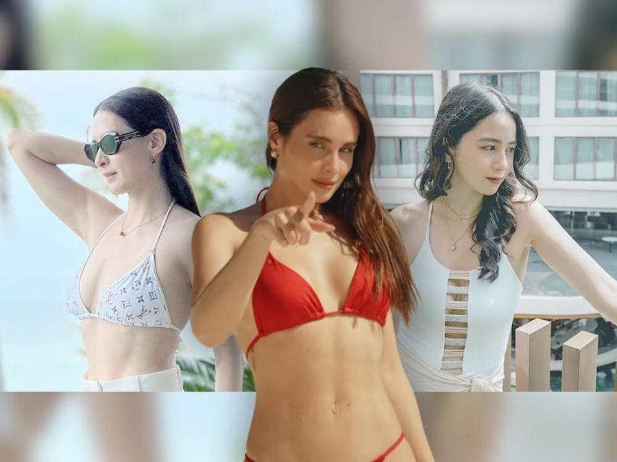 Beauty Gonzalez, Max Collins and Marian Rivera