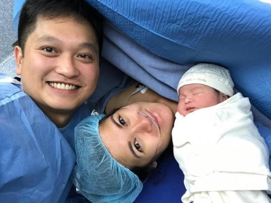 LOOK: Camille Prats and husband VJ Yambao welcome baby Nala Camilla