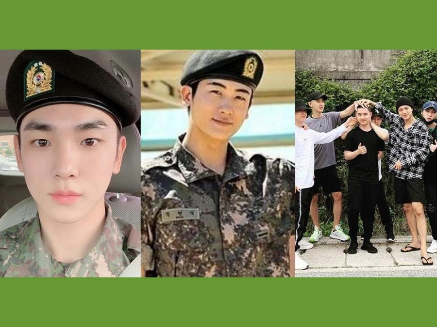 Kpop Idols In The Military K Pop Galery