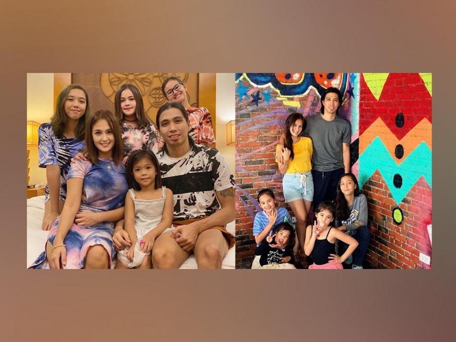 In Photos The Lovely Blended Family Of Lian Paz And John Cabahug Gma Entertainment