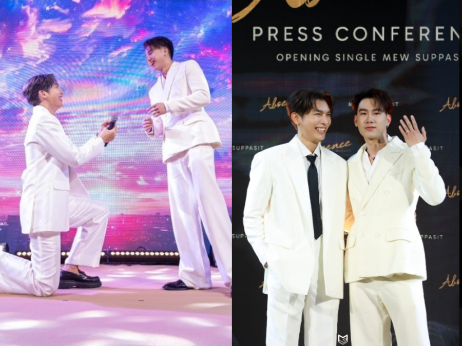 Mew Suppasit and Tul Pakorn