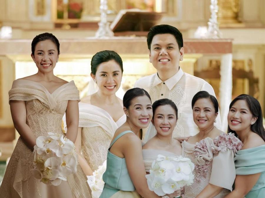 Aika Robredo stuns in her classic Filipiniana wedding