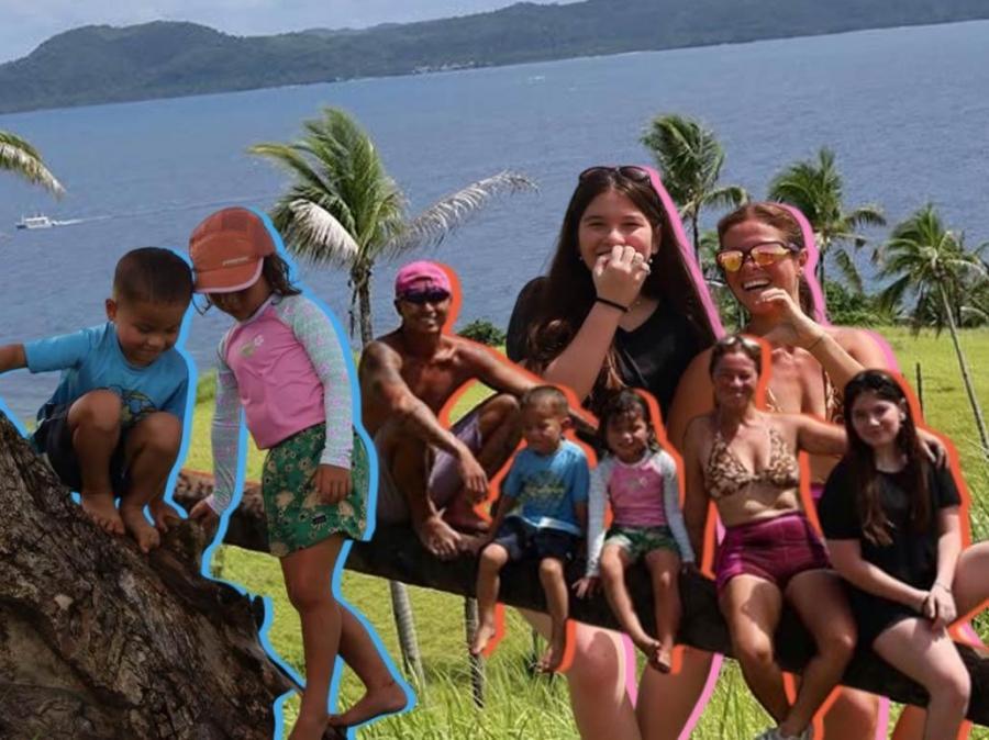 Andi Eigenmann visits Corregidor with family