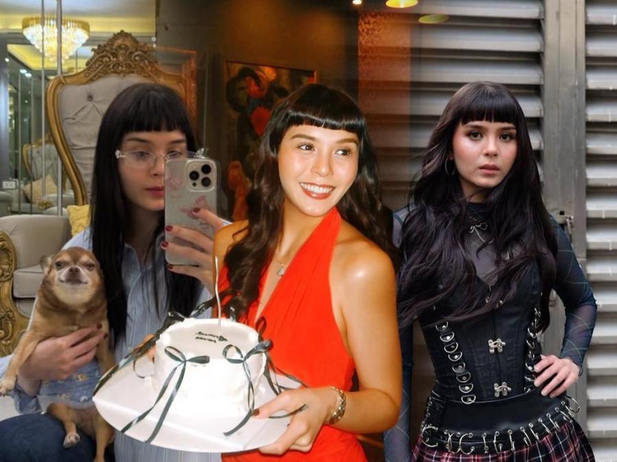 The times Ashley Ortega slayed with her bangs(00)