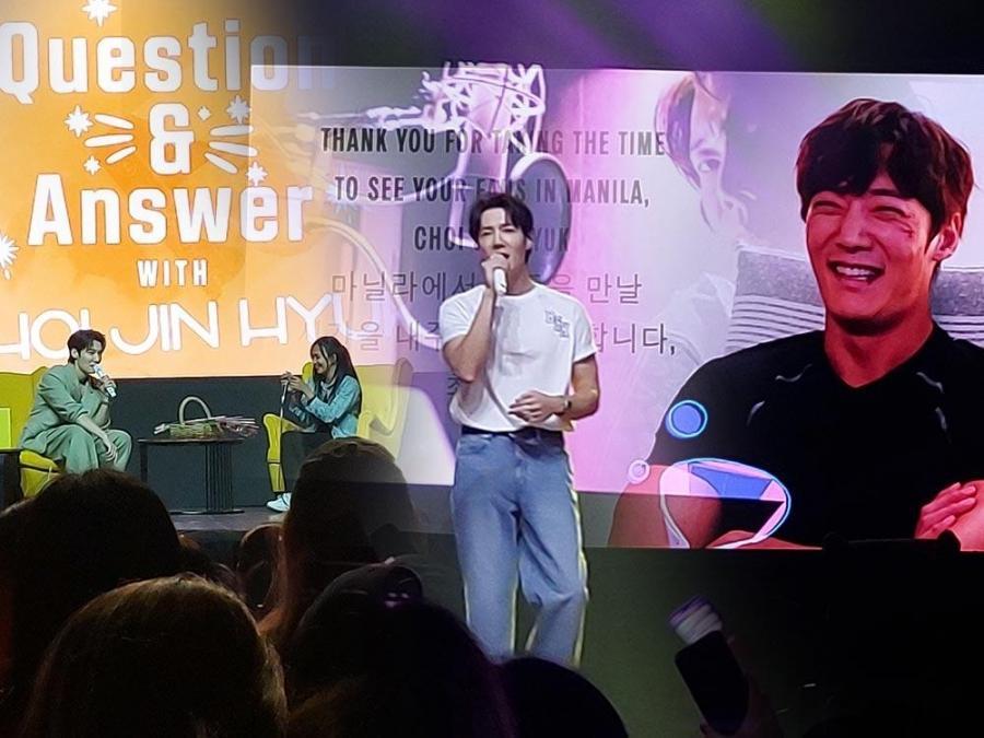 Choi Jin-hyuk's 'Day and Night' fancon in Manila