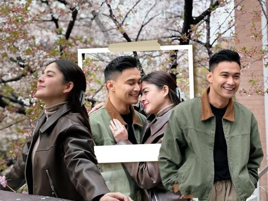 Shaira Diaz and EA Guzman in South Korea