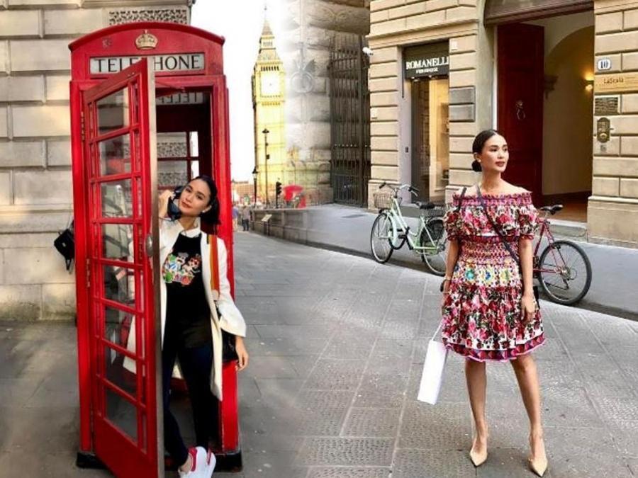 All the Dolce & Gabbana pieces Heart Evangelista wore in Europe