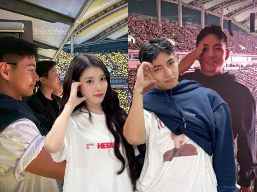 BTS members V and JHope