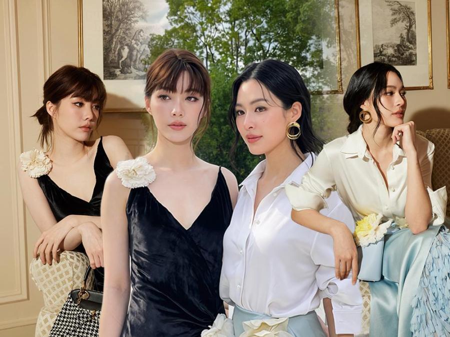 Lingling Kwong and Orm Kornnaphat bring effortless elegance to Paris Fashion Week - GMA Network
