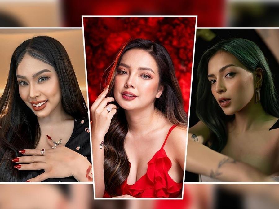 Social media stars Rosmar Tan, Toni Fowler, and Norvin and Lovely Dela Peña