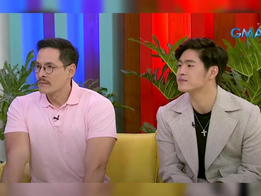 Christian Vazquez and Kimson Tan in Fast Talk with Boy Abunda