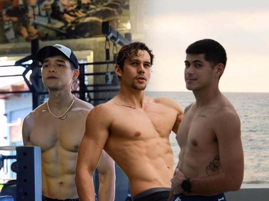 Hunks and outdoor activities