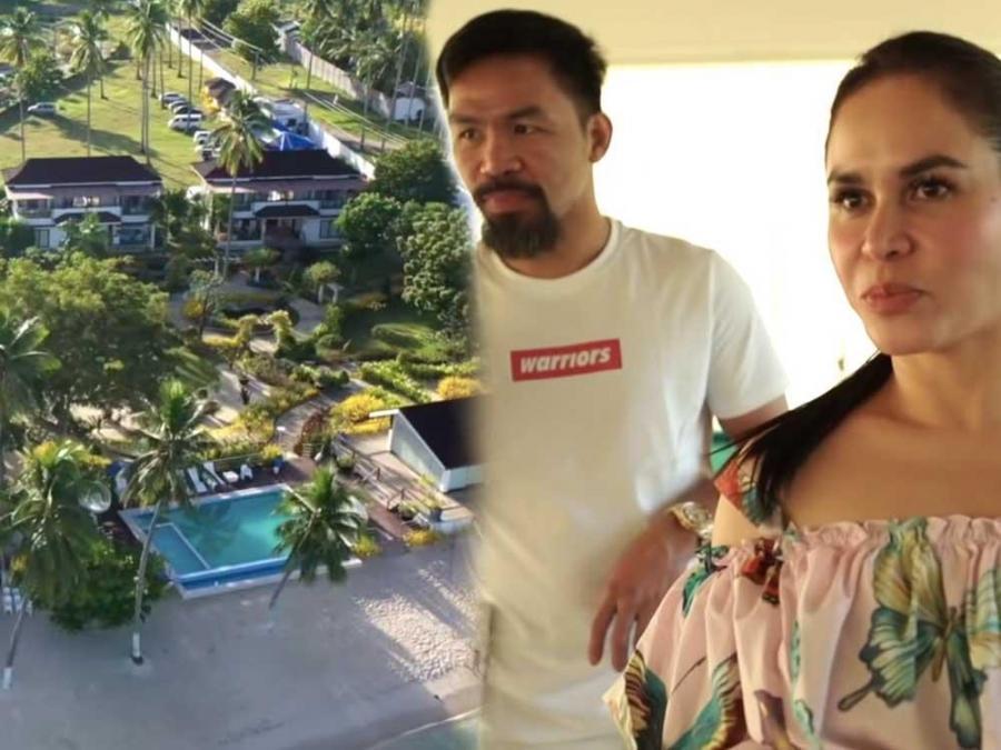 Look: Jinkee Pacquiao's All-orange Party Dress For Manny
