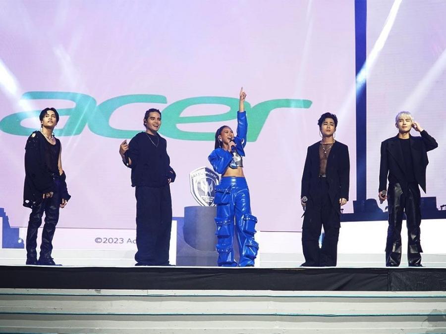  Sarah Geronimo and SB19 perform at Predator League 2024