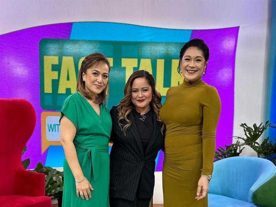 Manilyn Reynes, Sheryl Cruz, and Tina Paner on Fast Talk with Boy Abunda