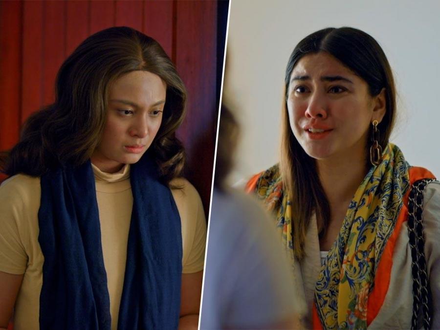 Klea Pineda (Joyce Kintanar) and Lauren Young (Victoria Pelaez) 