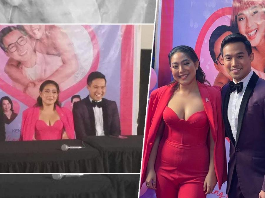 ken chan and rita daniel attend premiere night of movie