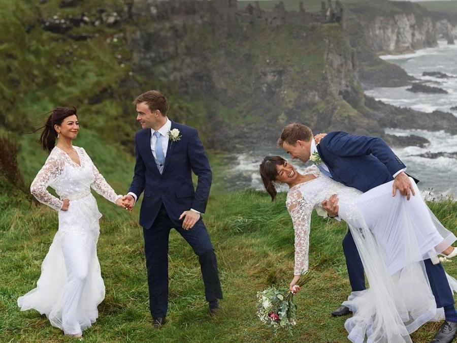 glaiza de castro and david rainey wedding