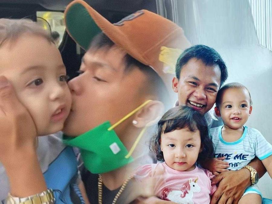 Buboy Villar's adorable daddy moments with his kids Vlanz and George ...