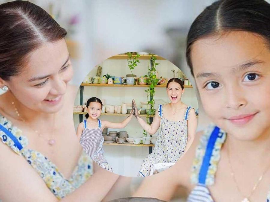 LOOK: Marian Rivera And Daughter Zia Get Into Pottery | GMA Entertainment