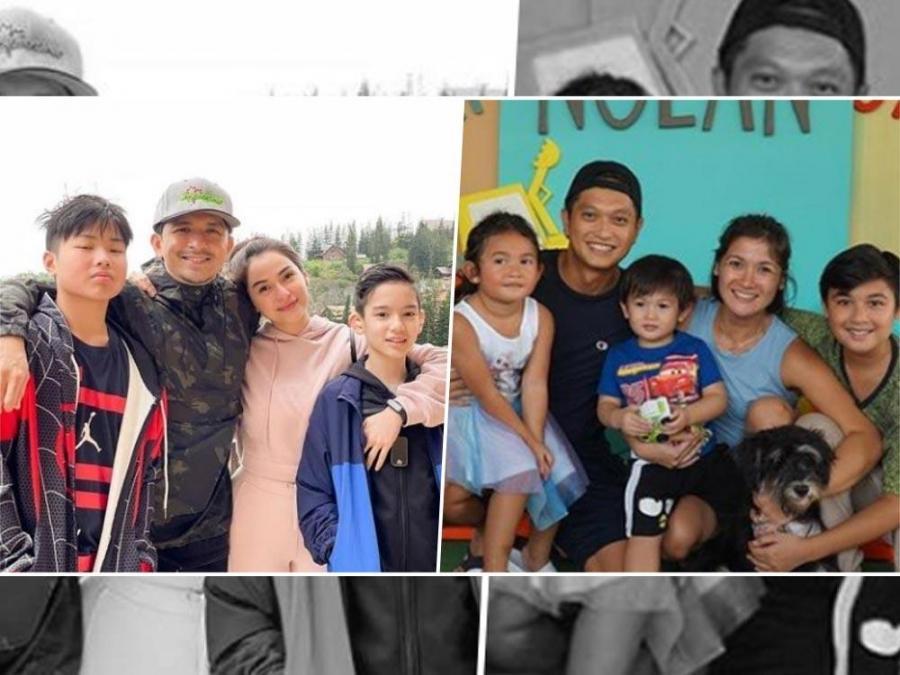 Celebrity modern families