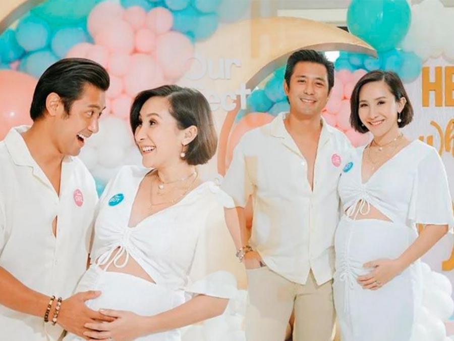 Rocco Nacino and Melissa Gohing's gender reveal party for Baby N
