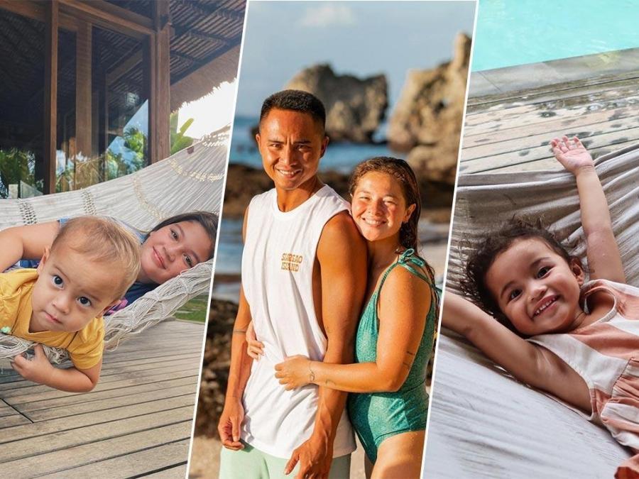 Andi Eigenmann, Philmar Alipayo, Ellie, Lilo, and Koa