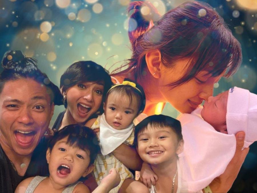 Iya Villania, Drew Arellano with kids Primo, Leon, Alana and Astro