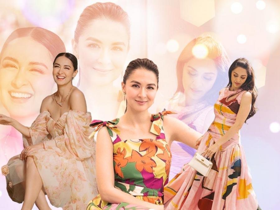 The classiest printed dresses of Marian Rivera