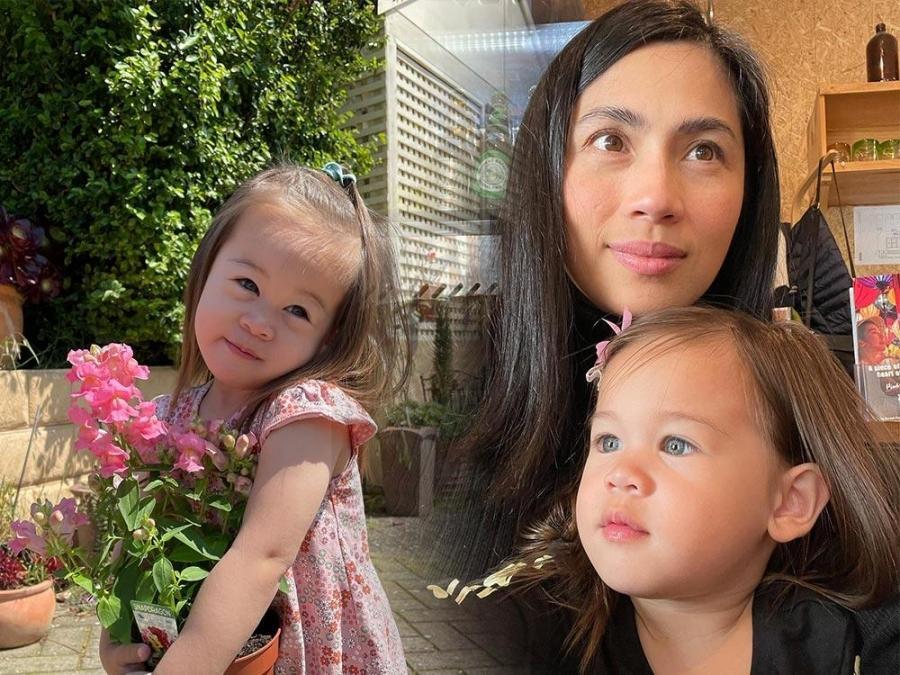 Diana Zubiri and her daughter Amira Jade Smith